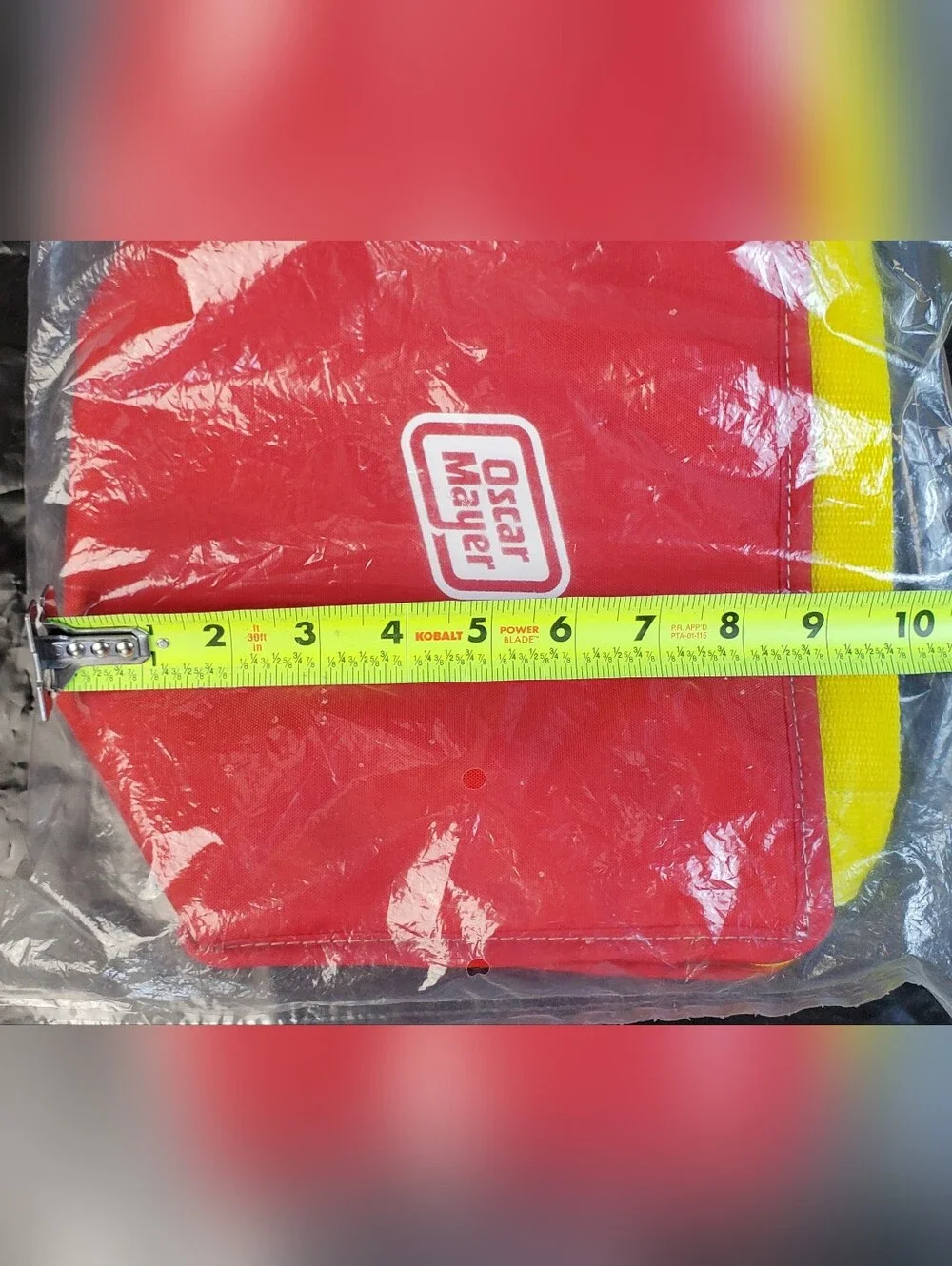 Oscar Mayer Vintage Sealed Advertising Insulated Lunch Bag RARE - NOS